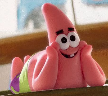 The perfect Sandy Cheeks Patrick Star Butt Animated GIF for your conversation. . Patrick star gif